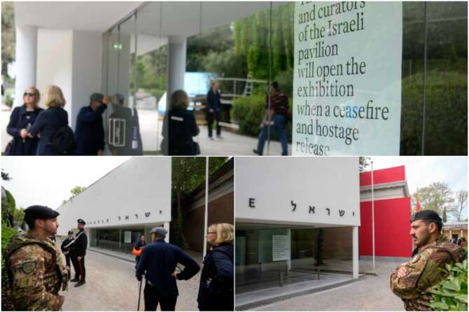Il padiglione di Israele alla Biennale di Venezia