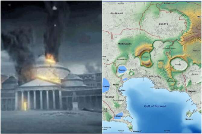 “Napoli sotto 30 metri di cenere”? L’ingv sul documentario della Tv Svizzera: “Nei Campi Flegrei nessuna eruzione imminente”