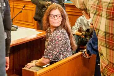 Ilaria Salis in tribunale a Budapest