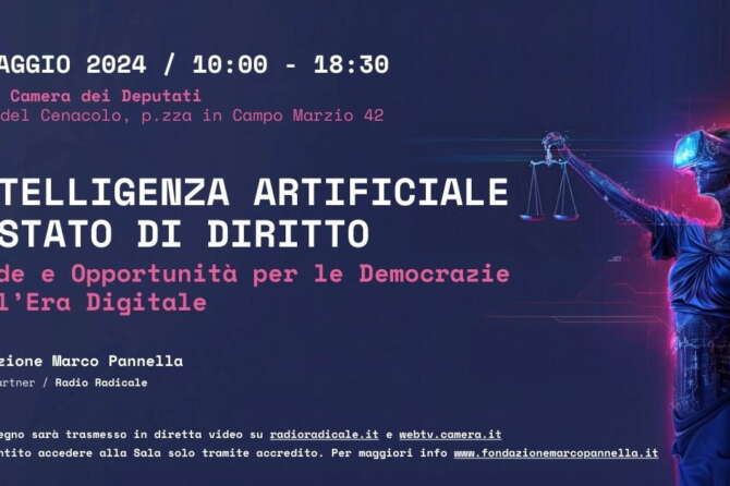 Intelligenza Artificiale e Stato di Diritto: convegno a Roma
