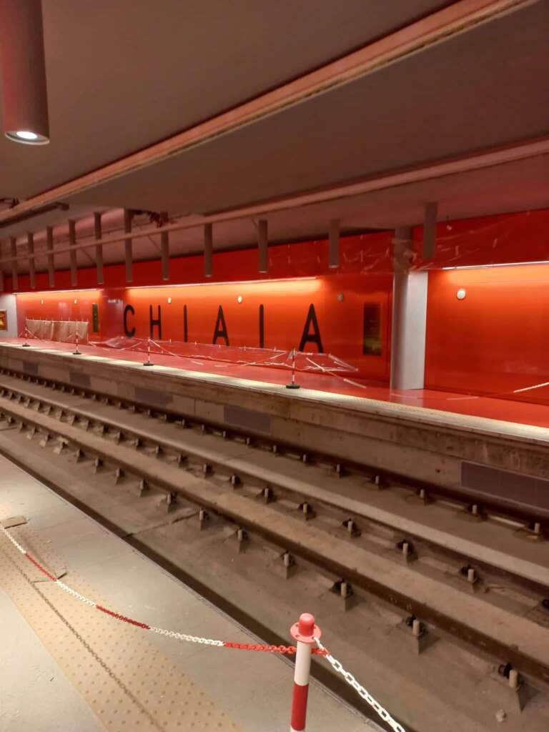 Stazione di Chiaia metro linea 6: le foto di come sarà la banchina Stazione di Chiaia metro linea 6: le foto di come sarà la banchina