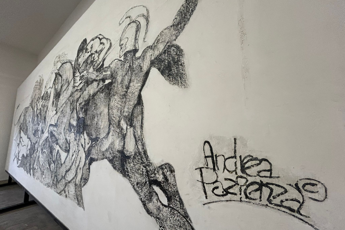 A Napoli il murales di Andrea Pazienza