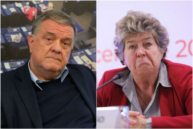 Antonio Panzeri e Susanna Camusso