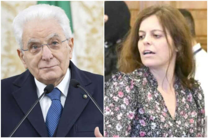 Mattarella e Ilaria Salis