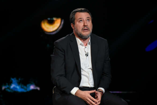 Matteo Salvini ospite di ‘Belve’ su Rai2