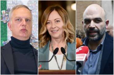 COLLAGE DI FOTO DA LAPRESSE