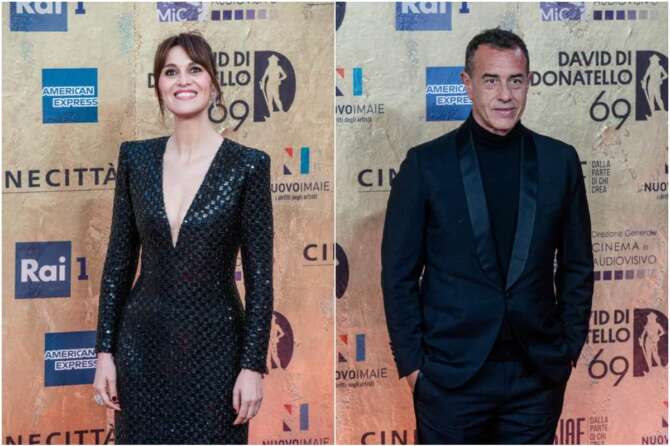 Paola Cortellesi e Matteo Garrone