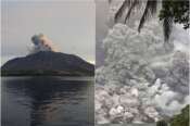 Eruzione del vulcano Ruang in Indonesia