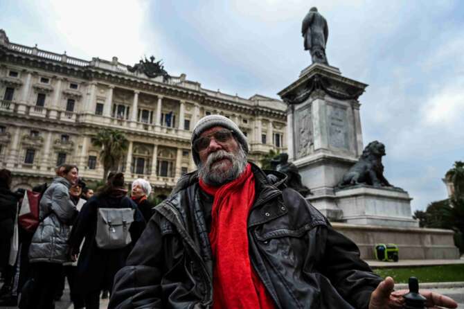Lello Valitutti, l’anarchico che non si piega mai e che i giudici arrestano