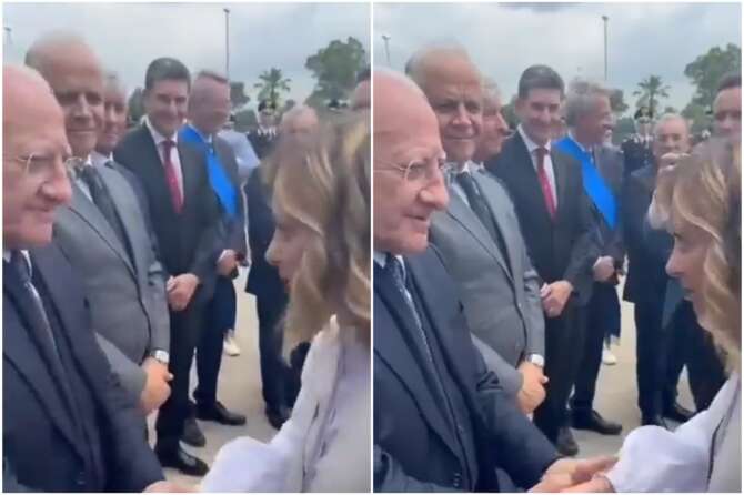 Meloni gela De Luca: “Salve Presidente come sta? Sono quella s…..a”