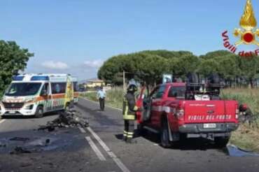FOTO DA VIGILI DEL FUOCO
