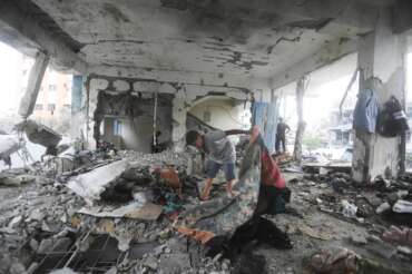 Strage di Gaza, la censura dei giornali italiani e quelle accuse all’Unità: siamo un Paese sottomesso agli Usa