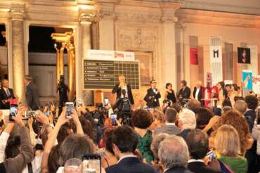 5Foto Carlo Lannutti/LaPresse 05-07 – 2019 Roma, Italia Cultura. Premio Strega edizione LXXIII 2019 Nella foto : Il vincitore Antonio Scurati