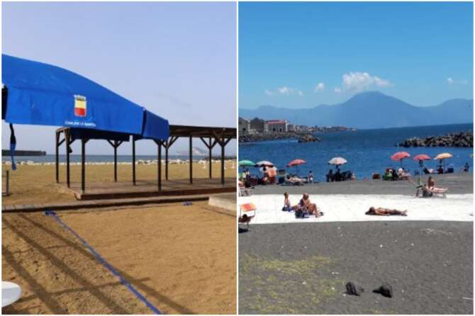 Da San Giovanni a Bagnoli, i piccoli passi del Comune di Napoli per rendere balneabile e accessibile il mare. FOTO