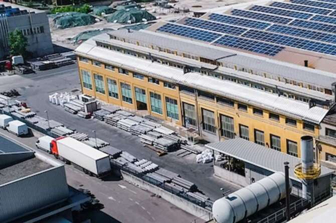 Lo stabilimento Aluminium di Bolzano