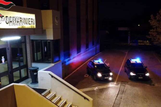 FOTO DA CARABINIERI