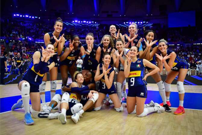 Grande Italvolley, le donne della pallavolo vincono la Nations League e sono sul tetto del mondo