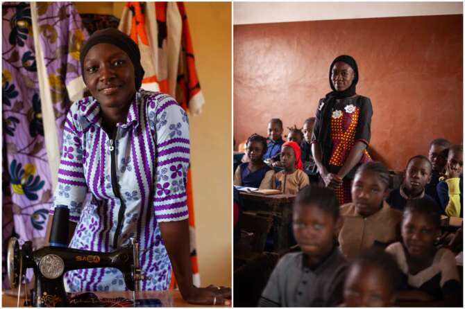 Da Napoli a Bamako, il sogno di Roberta d’Amore divenuto realtà tra le donne i bimbi del Mali