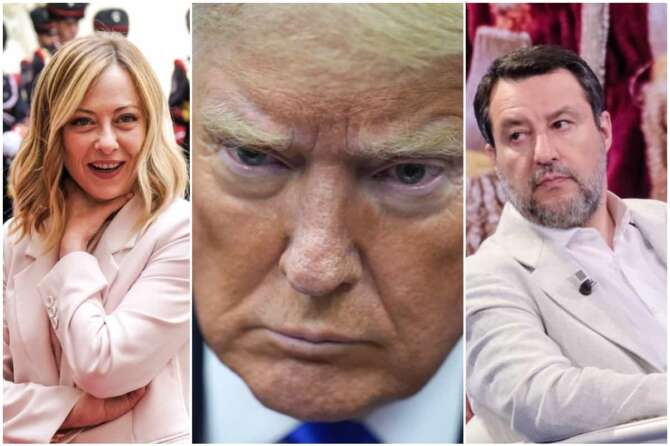 COLLAGE DI FOTO DA LAPRESSE