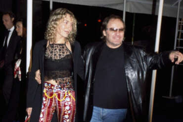 Cosima Scavolini / LaPresse 19-05-2001 Milano, Italia Spettacolo Telegatti Nella foto : Laura Schmidt con Vasco Rossi