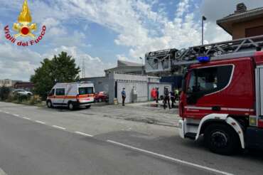 FOTO DA TWITTER (VIGILI DEL FUOCO)