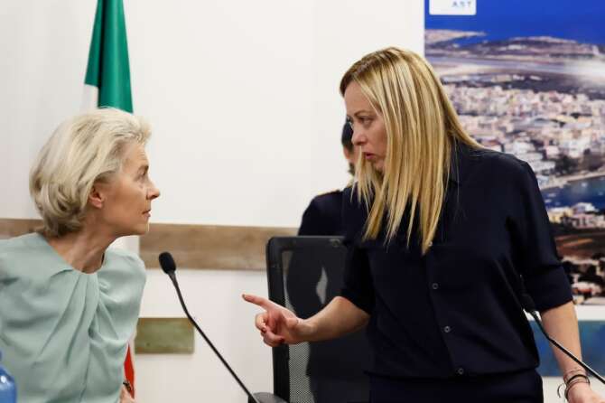 Ursula von der Leyen Giorgia Meloni 21386926_large