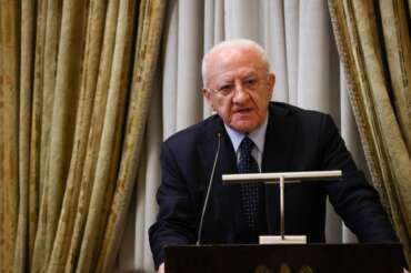 Sanità, De Luca all’inaugurazione della RSA Padre Annibale di Francia