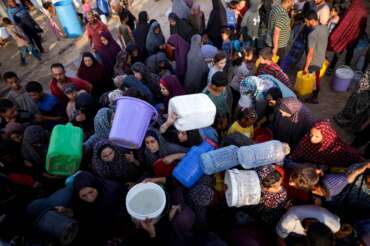Dramma acqua a Gaza: manca il 94% di disponibilità idrica nella Striscia