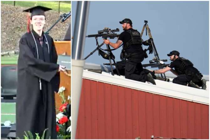 FOTO DA LAPRESSE + X