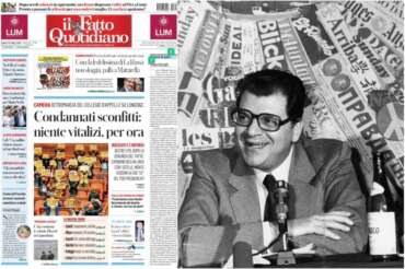 La cattiveria del Fatto Quotidiano: esulta perché il 90enne Longo ha perso il vitalizio…