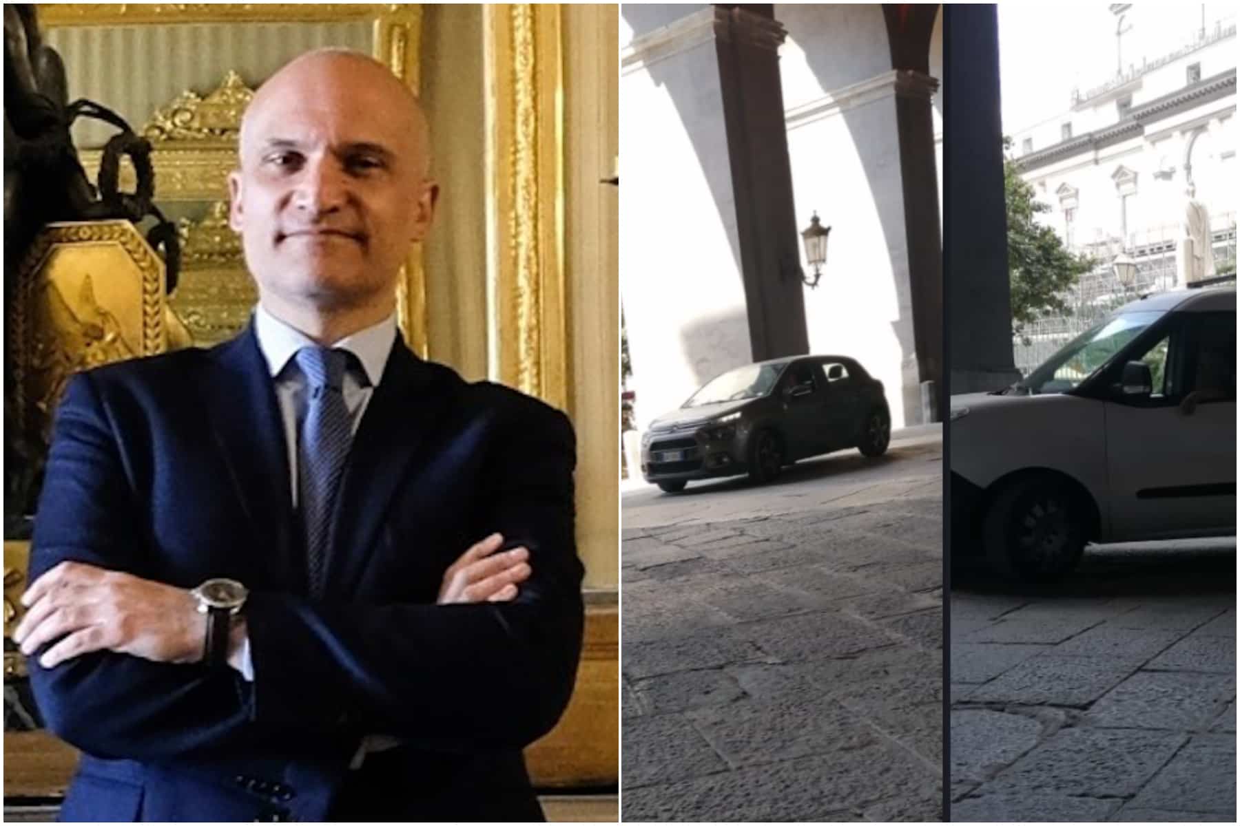 'Traffico' d'auto nel Palazzo Reale di Napoli, il Direttore Epifani: "Abbiamo regole molto rigide, sarebbe meglio che le vetture non transitassero affatto"