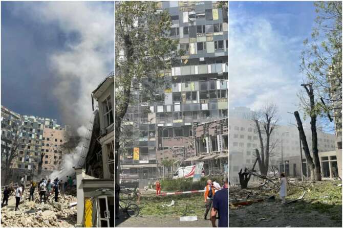 L’attacco all’ospedale pediatrico Okhmatdyt  di Kiev