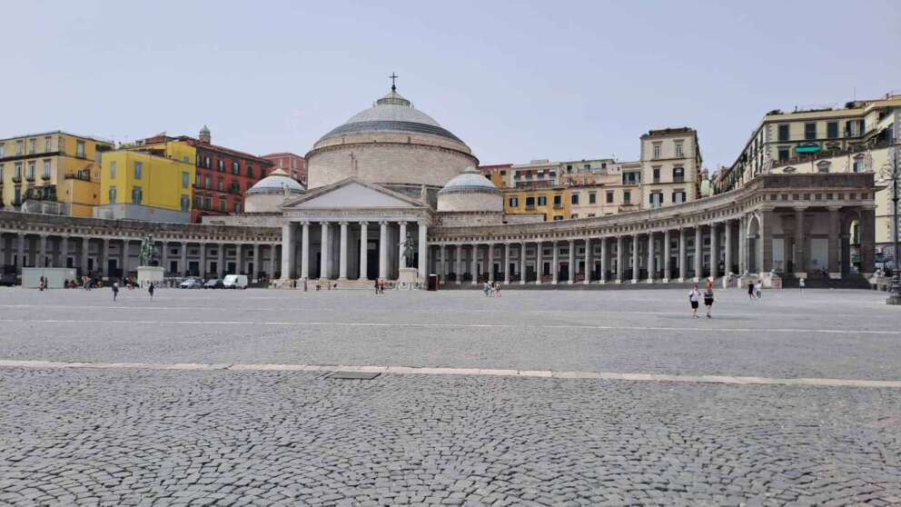 Finalmente piazza del Plebiscito è libera!