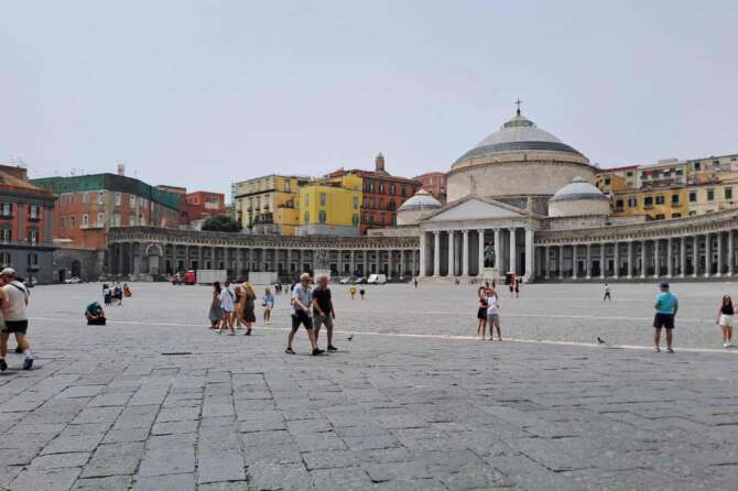 Finalmente piazza del Plebiscito è libera!