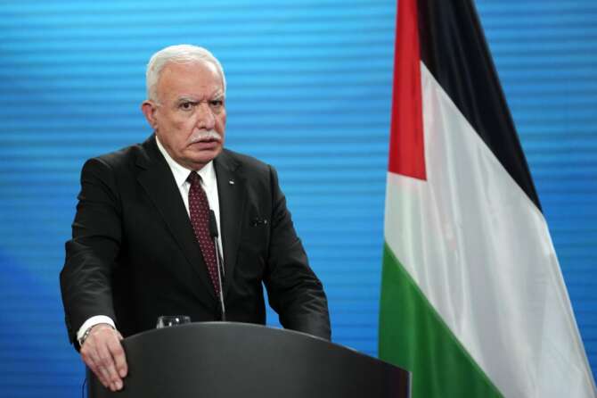 “Riconosceteci, finché la Palestina esiste ancora”, l’appello del ministro al-Maliki