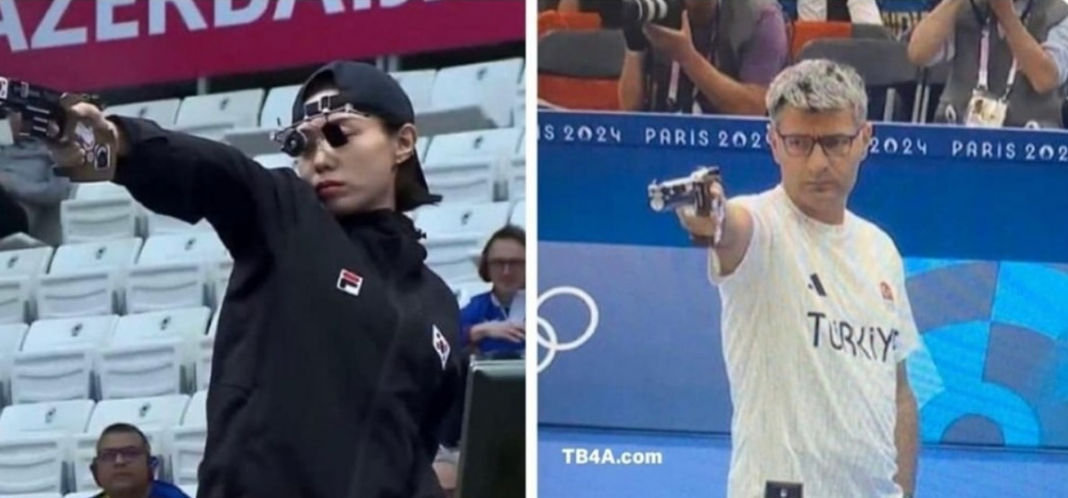 Kim Yeji e Yusuf Dikec, i 'cecchini' delle Olimpiadi di Parigi diventati famosi sui social