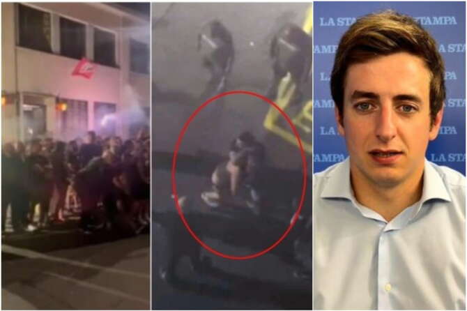 Aggressione al giornalista Andrea Joly, condannati quattro militanti di CasaPound: un anno di carcere per lesioni