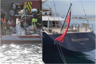 Perché lo yacht Bayesian è affondato al largo di Porticello, le ipotesi: la tromba d’aria, l’albero maestro, il downburst