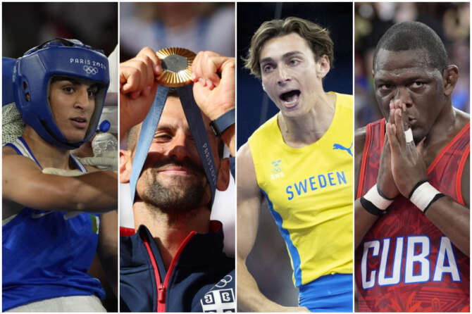 COLLAGE DI FOTO DA LAPRESSE