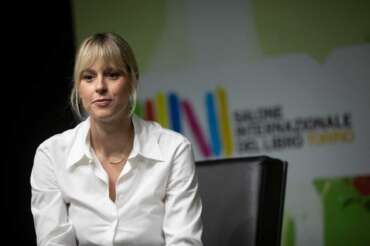 Photo LaPresse/Andrea Alfano – 20/05/2023 Torino (Italia) News – Salone Internazionale del Libro 2023 – XXXV edizione. Nell’immagine: Federica Pellegrini May 20, 2023 Turin (Italy) News – International Book Fair 2023 – XXXV edition. In the image: Federica Pellegrini