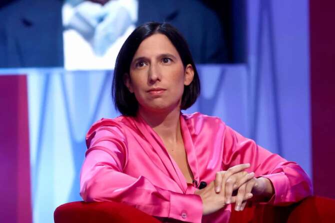 La Segretaria del PD Elly Schlein ospite a LA7 nella trasmissione Tagadà – Politica – Roma, Italia – Lunedì , 16 Settembre 2024 (foto Cecilia Fabiano/LaPresse) Democratic Party Secretary Elly Schlein guest on LA7’s Tagadà program – Politics – Rome, Italy – Monday— Politics — Rome, Italy — Rome , Italy – Monday September 16 , 2024 (photo Cecilia Fabiano / LaPresse)