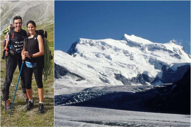 Andrea Galimberti e Sara Stefanelli trovati morti sul Monte Bianco, erano dispersi da sabato