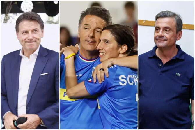 COLLAGE DI FOTO DA LAPRESSE