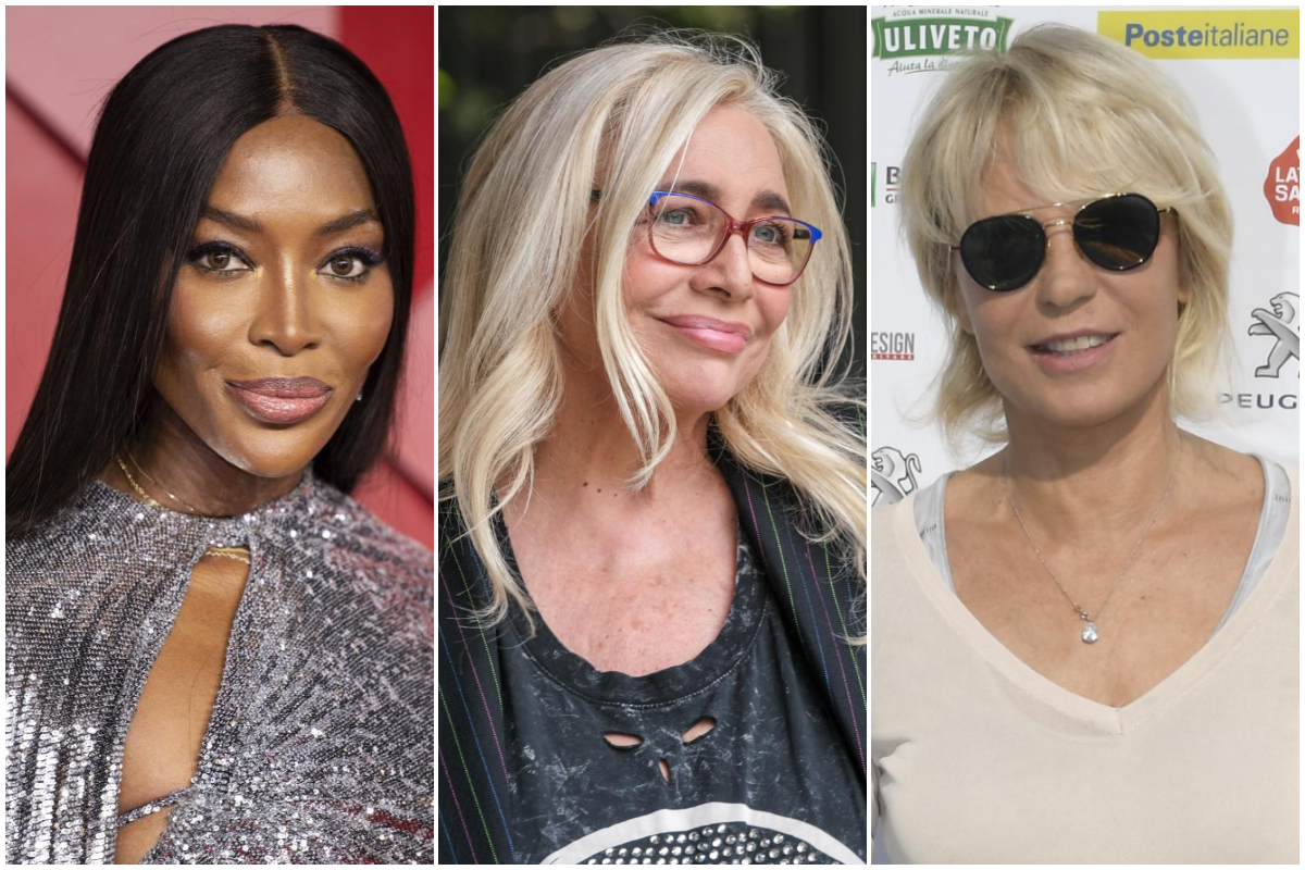 Naomi Campbell, Mara Venier, Maria De Filippi