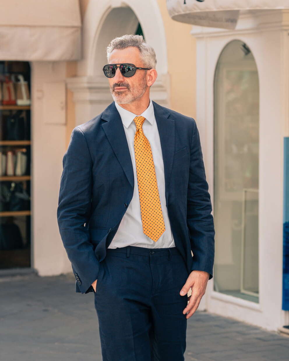 L’altro ‘Miracolo’ visto il giorno di San Gennaro è una cravatta Sanseverino