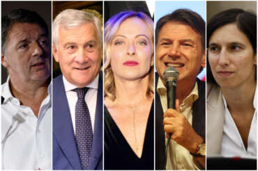 COLLAGE DI FOTO DA LAPRESSE