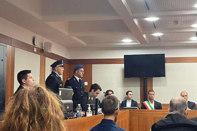 Filippo Turetta in Corte d’assise a Venezia, il processo al ventiduenne accusato del femminicidio di Giulia Cecchettin – 25 Ottobre 2024 – Cronaca – (foto LaPresse)