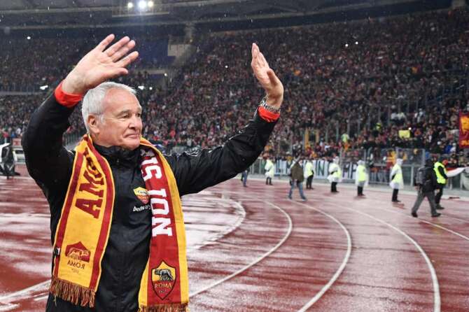 Foto Alfredo Falcone – LaPresse 26/05/2019 Roma ( Italia) Sport Calcio Roma – Parma Campionato di Calcio Serie A Tim 2018 2019 – Stadio Olimpico di Roma Nella foto:claudio ranieri Photo Alfredo Falcone – LaPresse 26/05/2019 Roma (Italy) Sport Soccer Roma – Parma Italian Football Championship League A Tim 2018 2019 – Olimpico Stadium of Roma In the pic:claudio ranieri