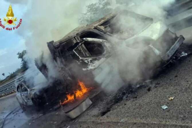 FOTO DA VIGILI DEL FUOCO