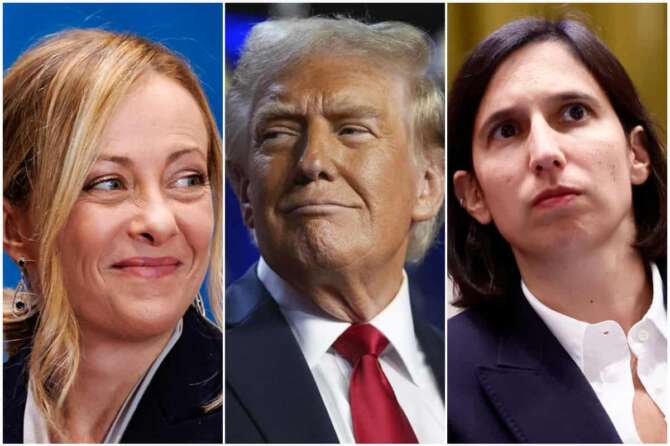 COLLAGE DI FOTO DA LAPRESSE